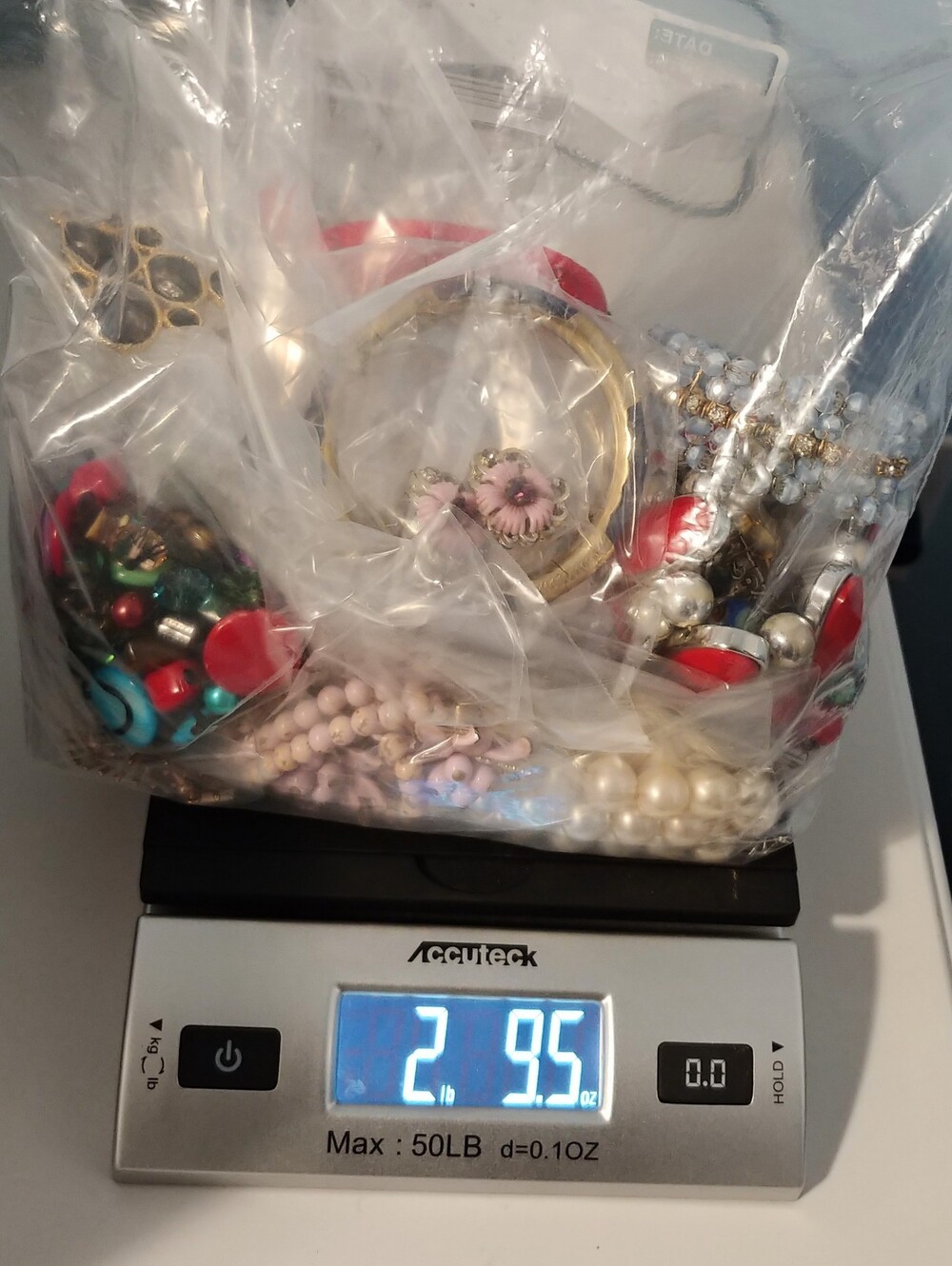 2.9 lbs. Wear Repair Harvest Craft Vintage to Now Costume Jewelry Lot